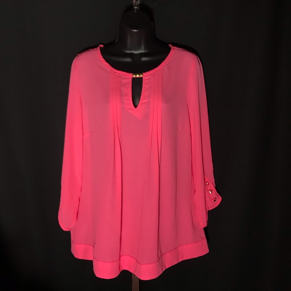 Cklass Boutique Quarter Sleeve Shirt Size Medium